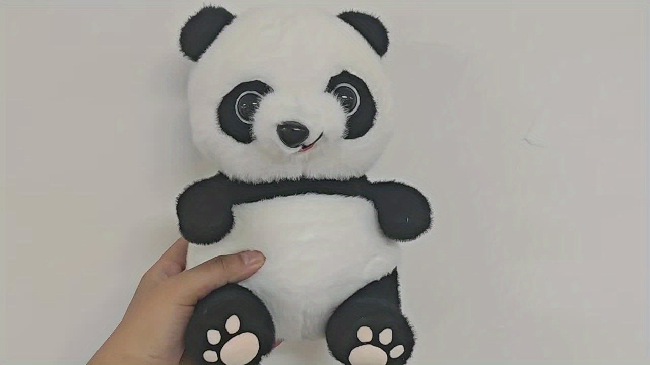 10 Inch Soft Panda Plush Toy with Expressive Eyes