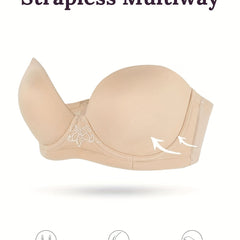 Strapless Bandeau Bra Comfy Everyday Women's Lingerie