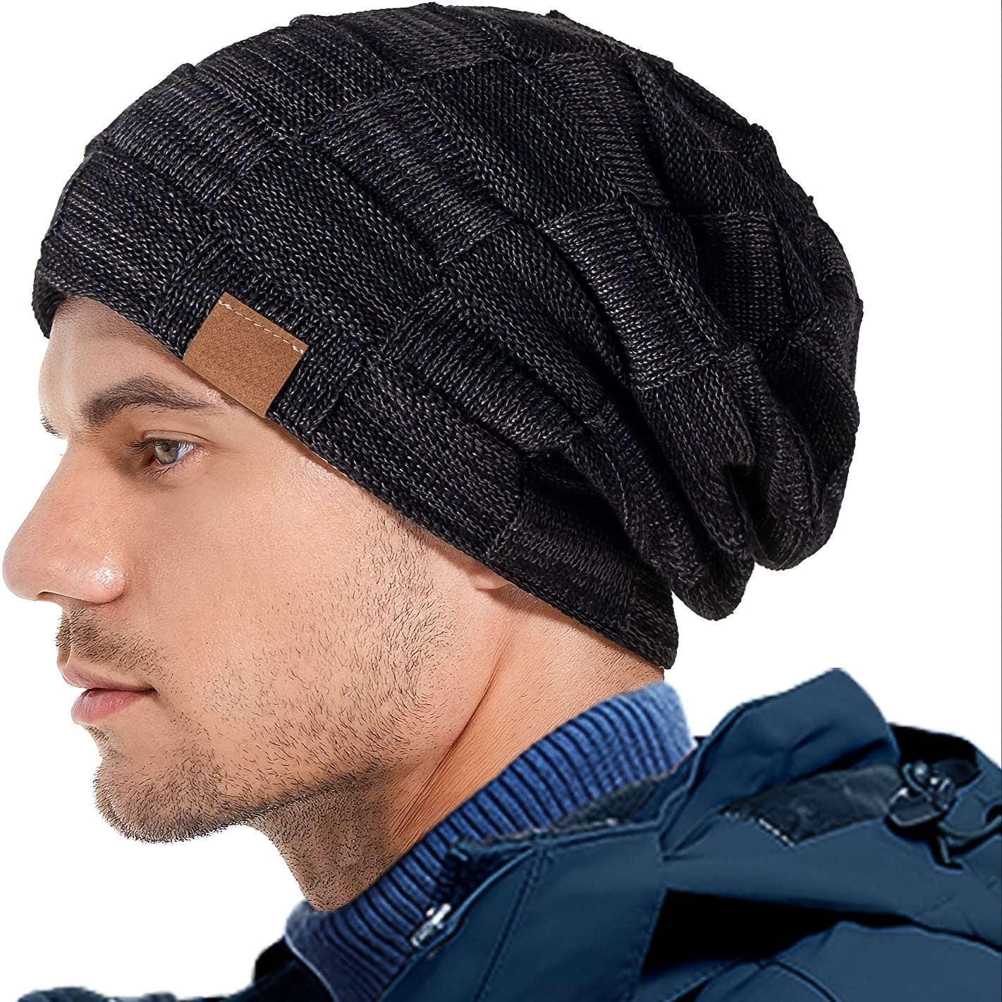 Winter Warm Knitted Slouchy Beanie