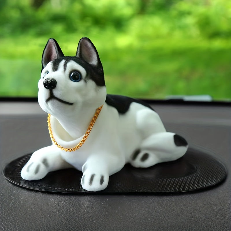 Shaking Head Dog Car Ornament Lucky Cartoon Decoration
