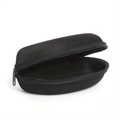 1pc Zipper Glasses Case Casual Decorative Glasses Case