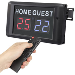 LED Electronic Scoreboard - Remote Control - For Table Tennis Basketball