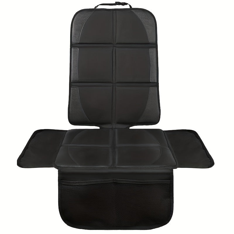 Car Seat Protector Large Size 600D Fabric Thick Padding & Storage Pockets