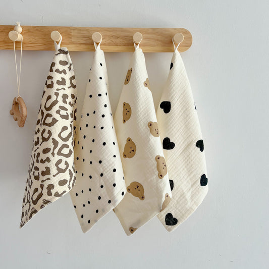 Baby Square Towel Children's Small Towel