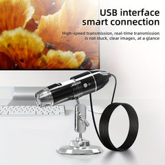 Digital Microscope Camera 1600X 3-in-1 USB for Laptop Insect Observation