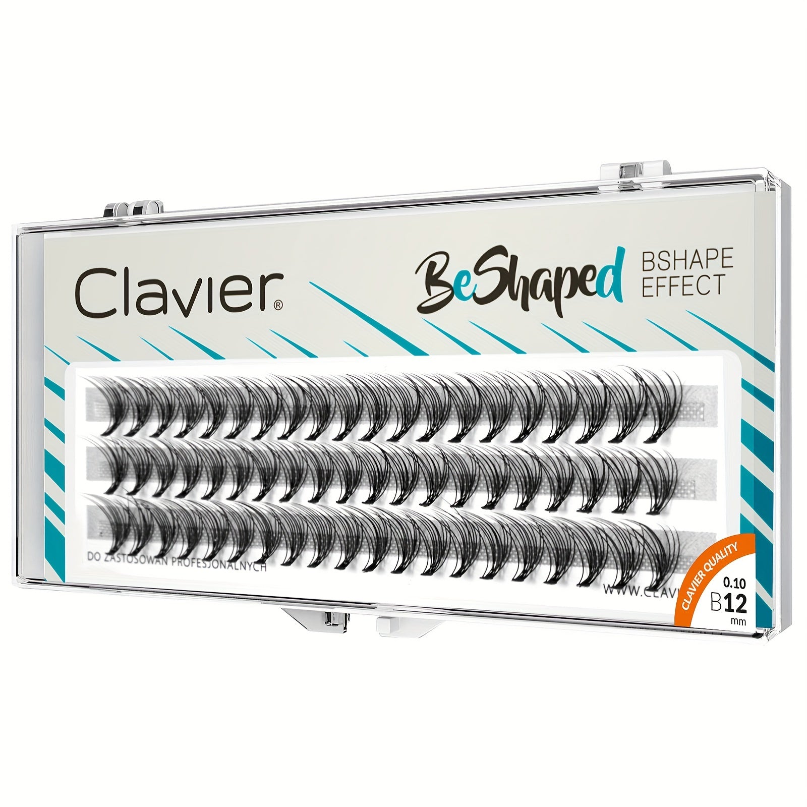 10D Individual Cluster Lashes B Curling Professional Eyelash Extension