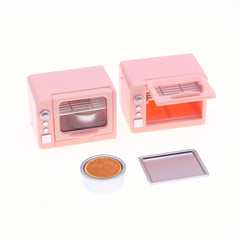 Dollhouse Pink Chiffon Cake Oven Model