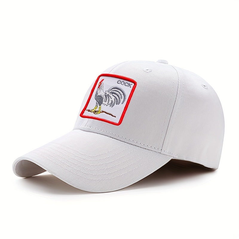 Male Animal Embroidery Summer Hat Outdoor Sports Baseball Cap
