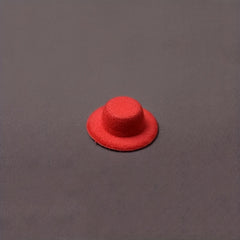 Mini Dollhouse Sun Hats For Crafts - Small Fabric Ornaments Hat