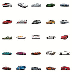 100pcs Modified Car Stickers Waterproof Stickers