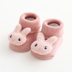 Cartoon Doll Baby Floor Socks Warm Thick Anti-slip Socks