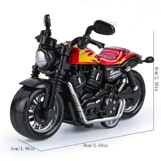 Pull Back Racing Alloy Model Motorcycle Toy