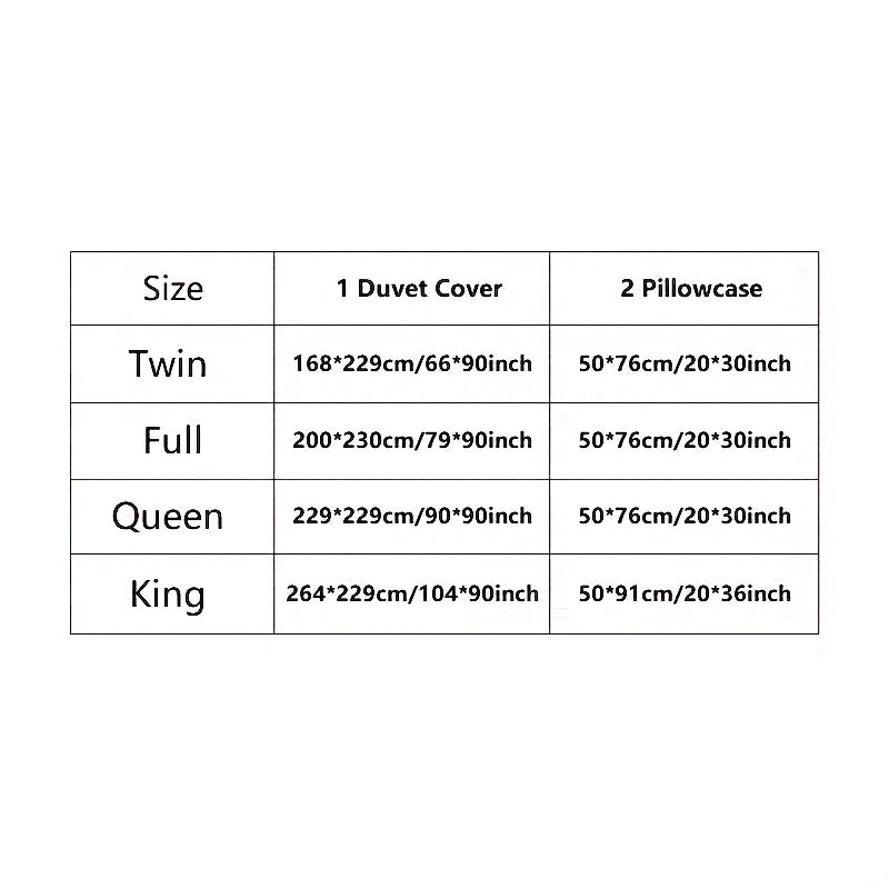 Soft Satin Jacquard Duvet Cover Set with 2 Pillowcases