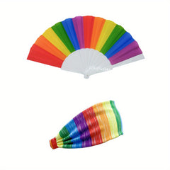 Rainbow Fan & Headband Combo Pride Month Accessories