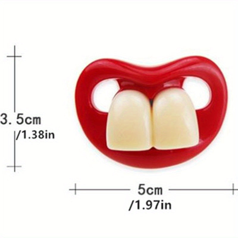 Funny Lips Pacifier for a Mommy's Touch