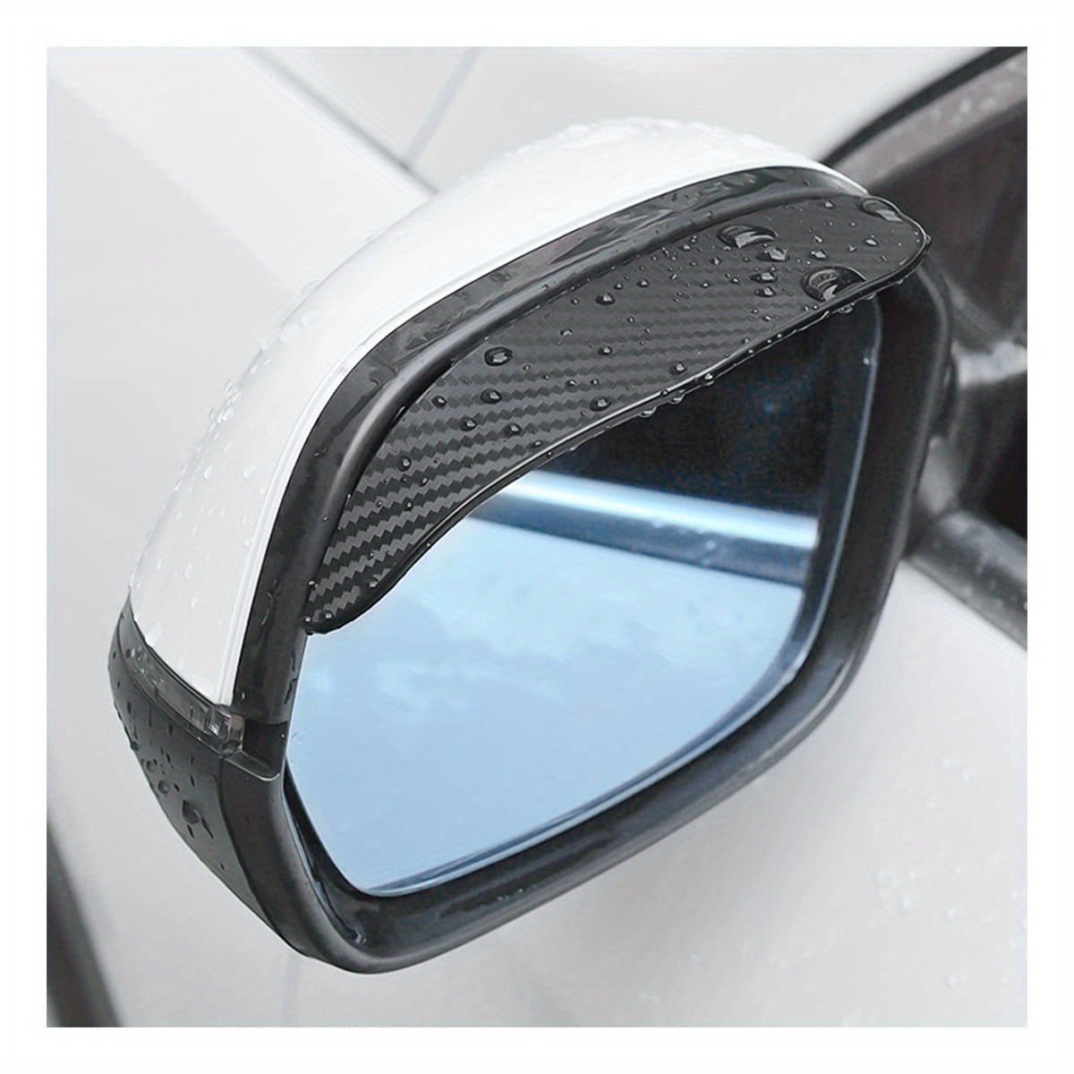 2 Packs Car Rearview Mirror Rain Shield