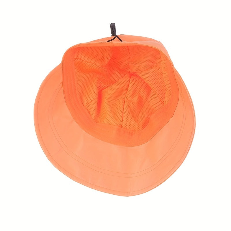 Foldable Bucket Hat Lightweight Casual Sun Hat Adjustable Cap