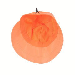 Foldable Bucket Hat Lightweight Casual Sun Hat Adjustable Cap