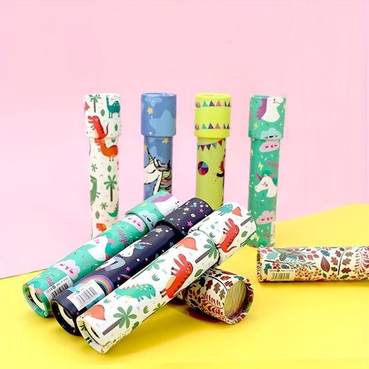 Rotatable Kaleidoscope for Colorful Interior Decor