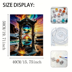 DIY Painting Kit for Beginners Homemade Hourglass Personal Collection
