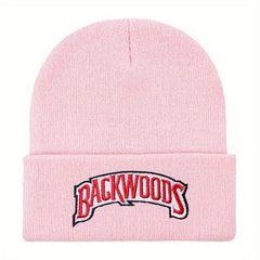 Embroidered Knitted Hat Beanie Hat for Men & Women