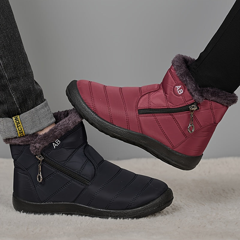 Women's Waterproof Insulated Snow Boots Winter Shoes