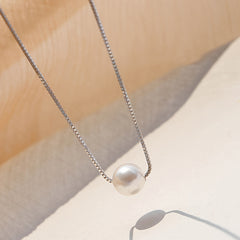 Faux Pearl Necklace Female Neck Jewelry Gift