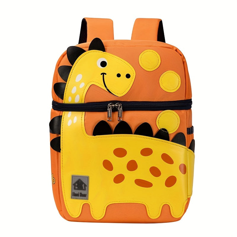 Dino Schoolbags For Boys And Girls Kindergarten Backpack With Rein