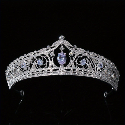 Bridal Rhinestone Crystal Crown Tiara Wedding Hair Accessories