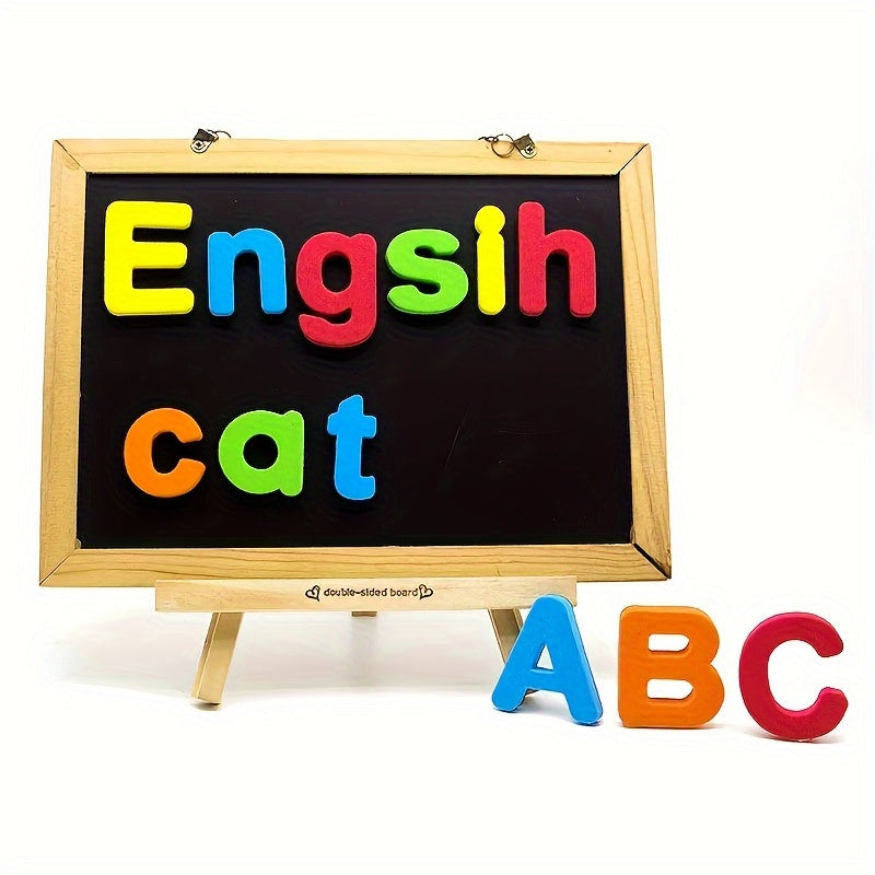 26/52pcs Magnetic Letter Learning Fridge Magnets English Spelling Teaching Aids