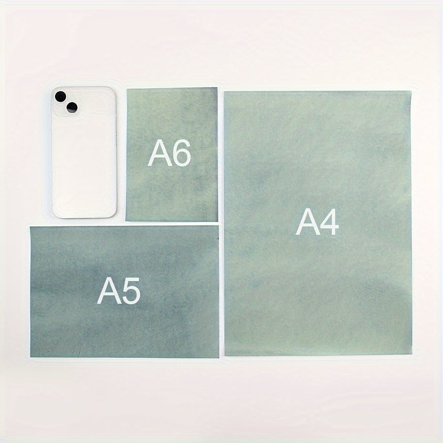 Colored Sun Print Paper Kit - A4 A5 A6 - Animal Plant Materials - Tutorials