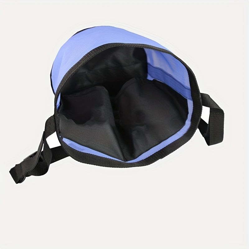 1pc Horse Outdoor Feeding Bag Elastic Adjustable