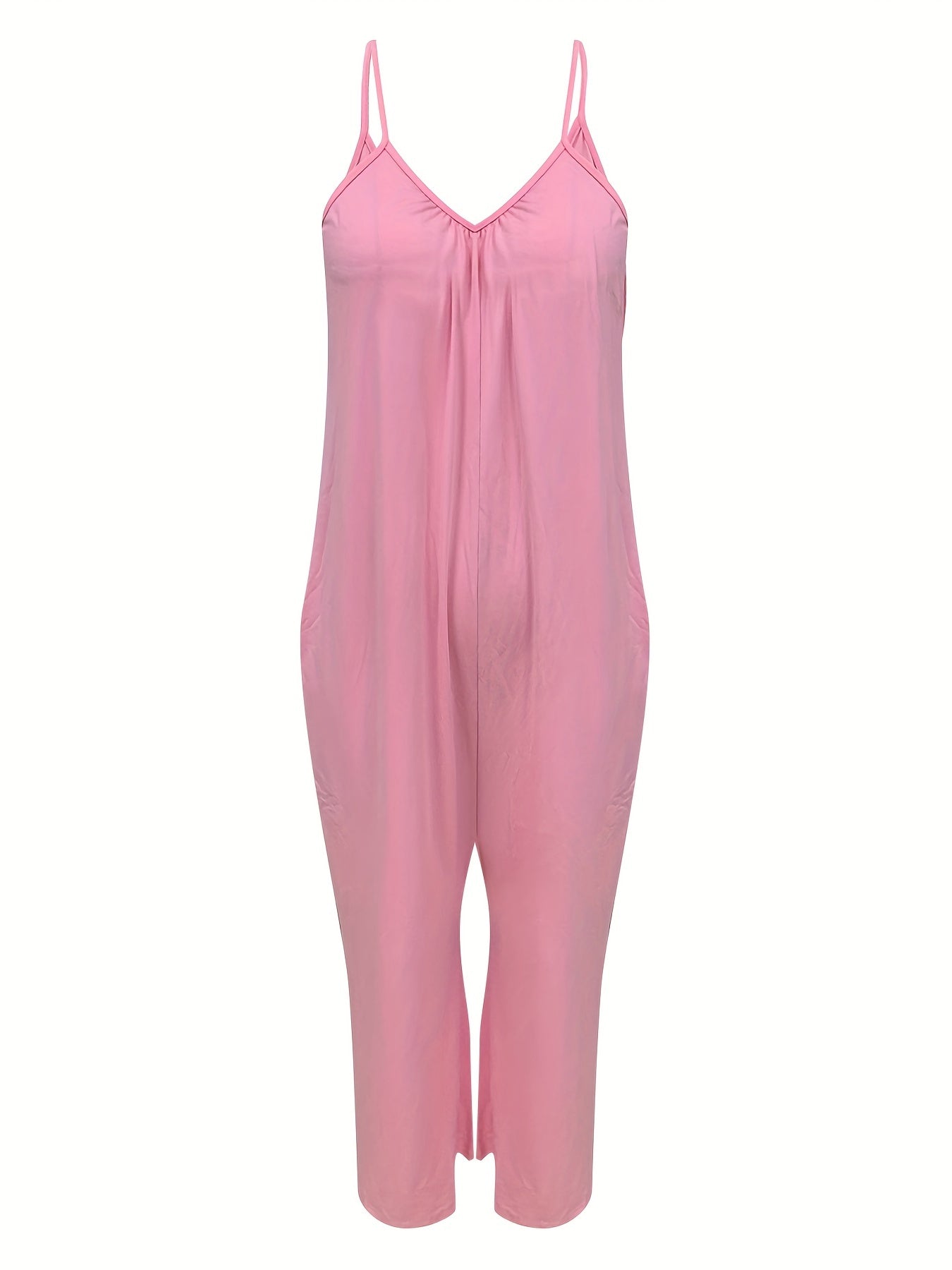  Ribbed Wide Leg Cami Jumpsuit