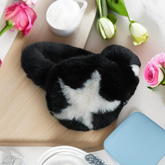 Soft Plush Ear Muffs Pastel Colors Foldable Cold Weather Accessories