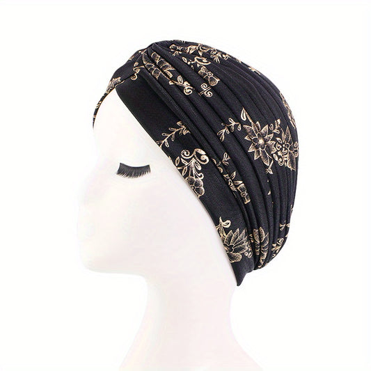 Boho Floral Head Scarf Cap Chemo Hats
