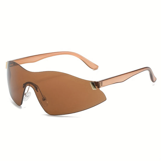Y2K Wrap Around Sunglasses UV400 for Cycling Fishing Beach