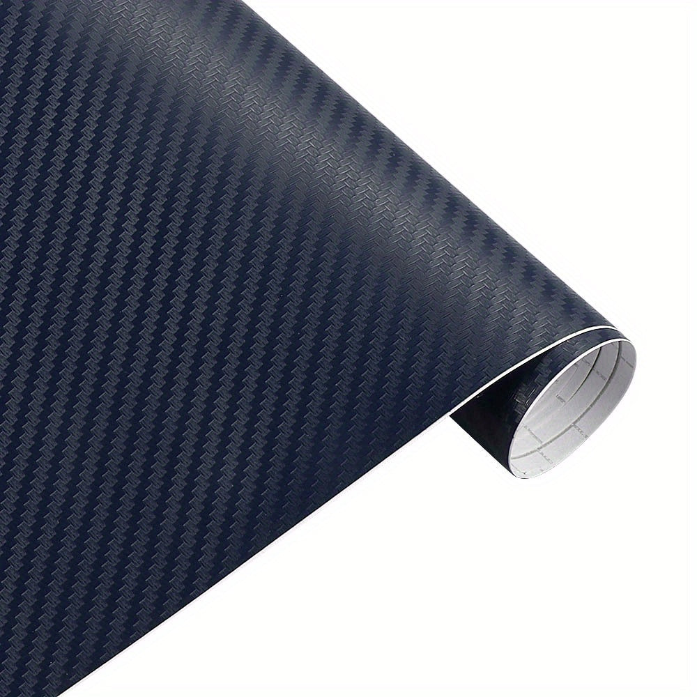 30x127cm 3D Carbon Fiber Vinyl Film Car Stickers Waterproof DIY Wrap