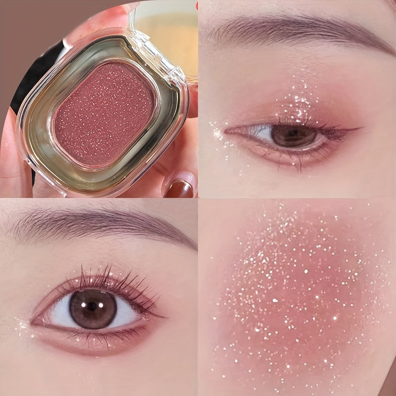 Sheer Nude Eyeshadow Palette with Glitter