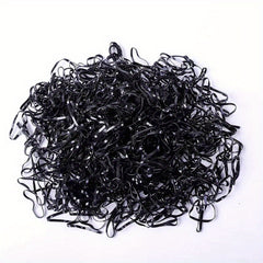 100pcs Hair Ties for Kids Colorful Rubber Bands Girls Toddler No Damage