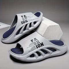 Men's Slip On Slides, Assorted Colors Casual Slippers