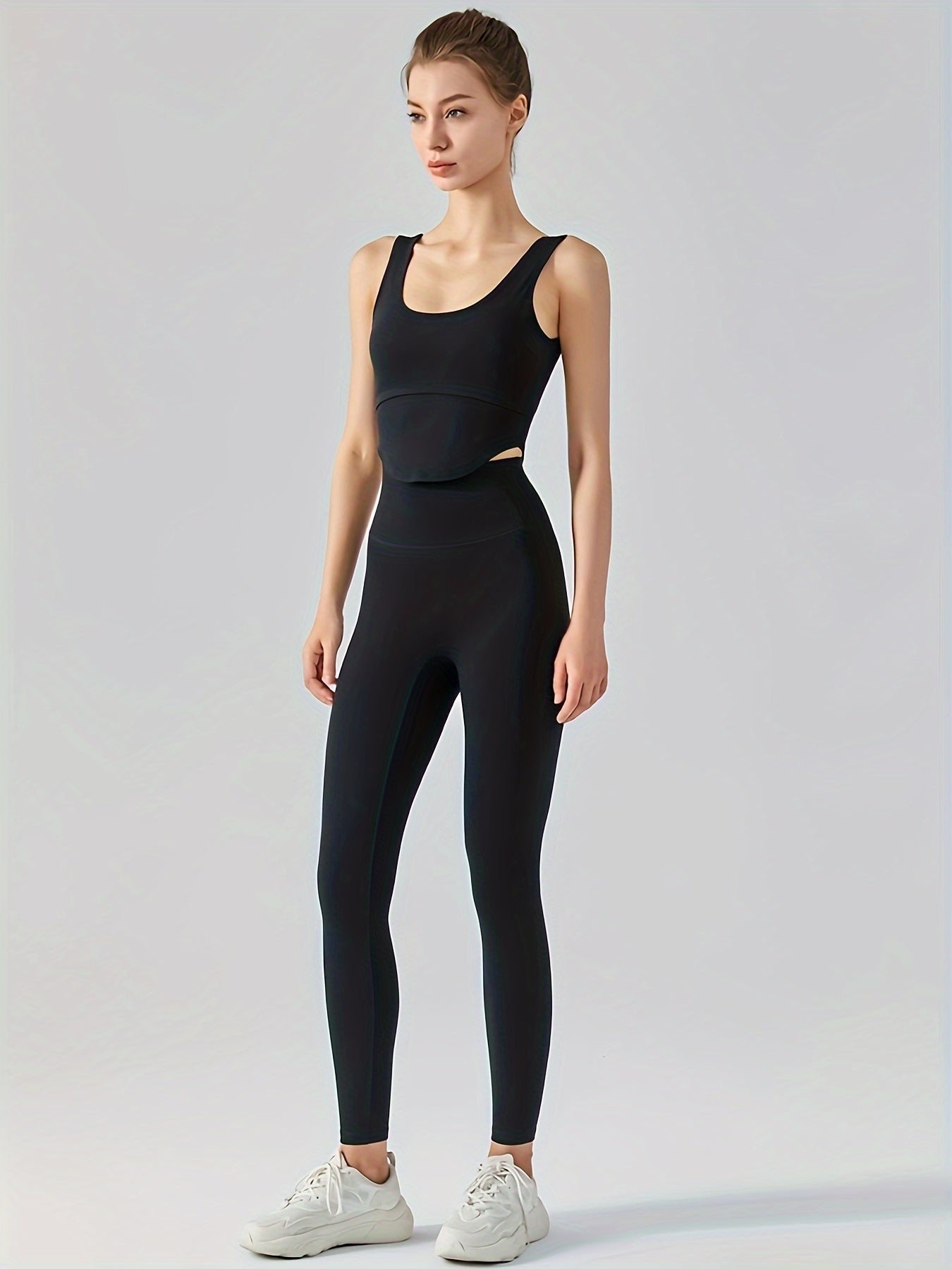 High Waist Tummy Control Leggings Quick Dry Yoga Pants Hip Lifting