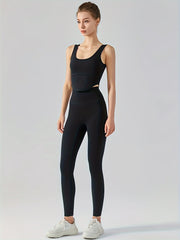 High Waist Tummy Control Leggings Quick Dry Yoga Pants Hip Lifting