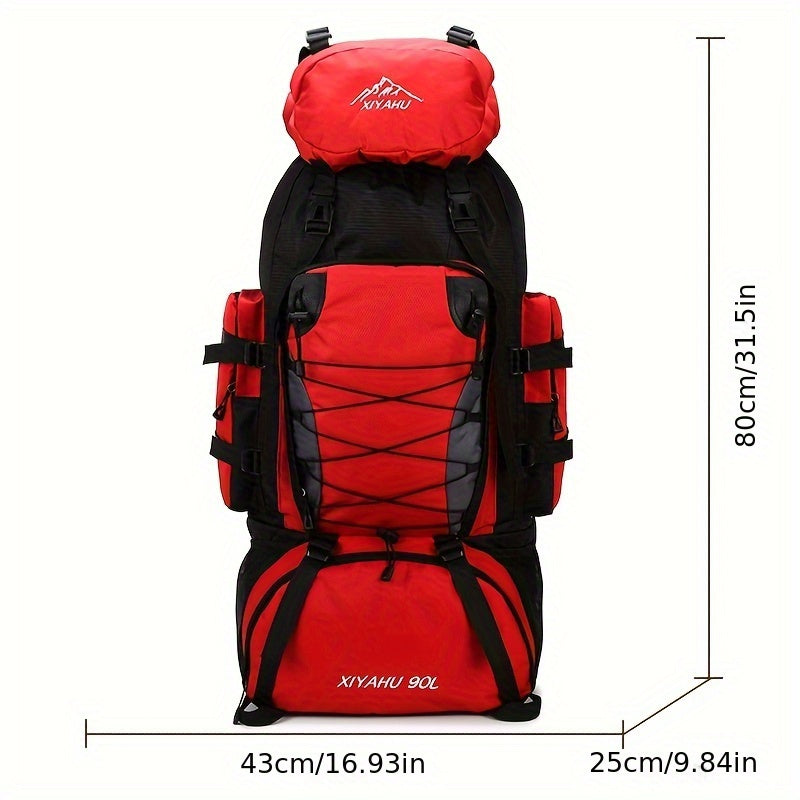 Durable Hiking Backpack with Multiple Pockets - Men and Women Camping Bag