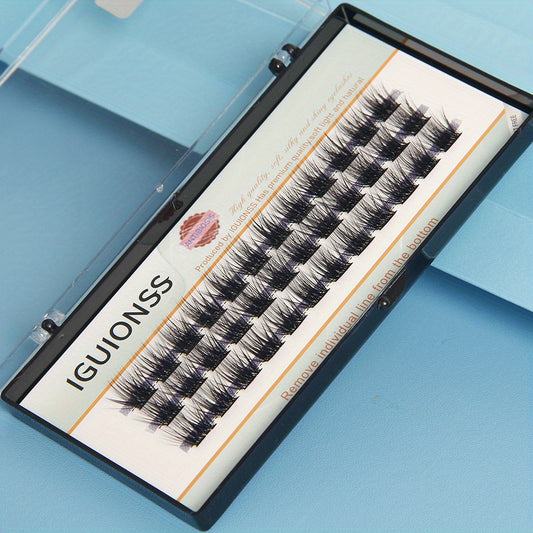 50D Lash Clusters D Curl Natural Eyelash Extensions