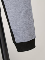Boy's 2pcs Clash Hoodie & Sweatpants Set Graffiti Eye Pattern