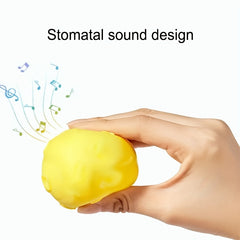 6pcs Children's Toy Balls Soft Rubber Splashing Sound Baby Hand Holding Toy