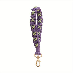 Cotton Rope Keychain Pendant for Ladies DIY - Car Keys Hook Lanyard Ornaments