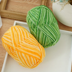 Gradient Milk Cotton Yarn for DIY Sweater Crafts