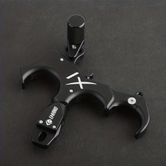 360 Degree Rotation Thumb Bow Release 3 4 Finger Aluminum Alloy