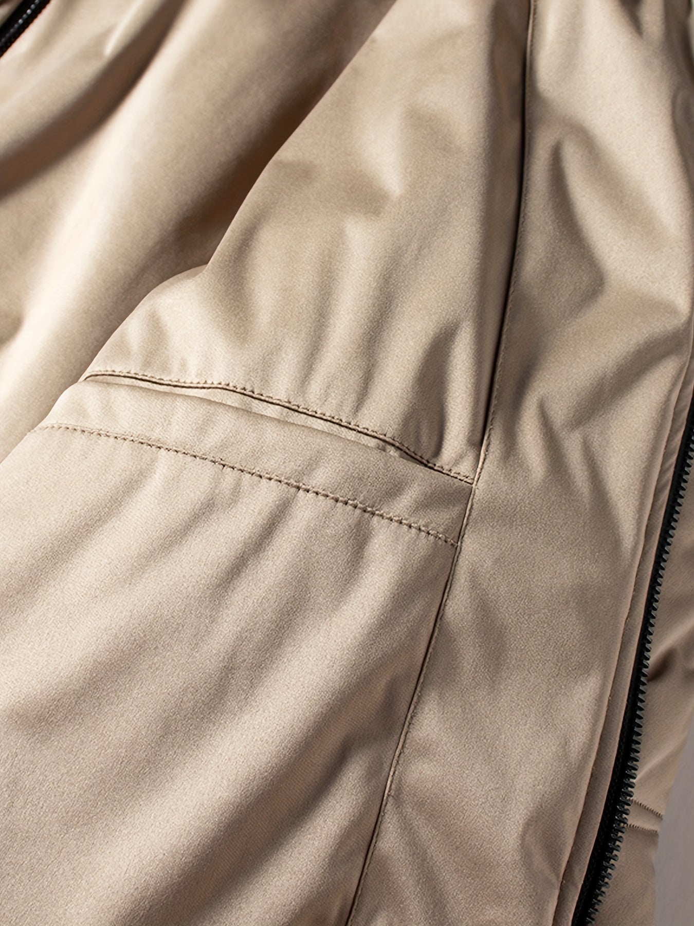 Men's Padded Outdoor Baseball Jacket for Autumn and Winter